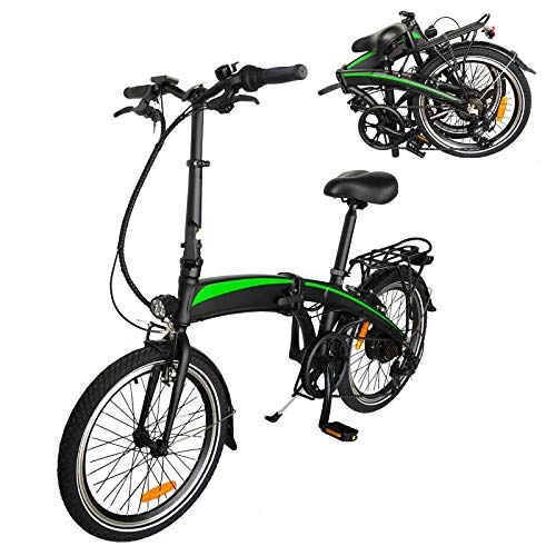 Vélos électriques : Vélo électrique léger, Vélos électriques Jusqu' 25km / h Vitesse Rglable 7 E-Bike 250W / 36V Rechargeable Batterie Li-ION Unisexe pour Adulte