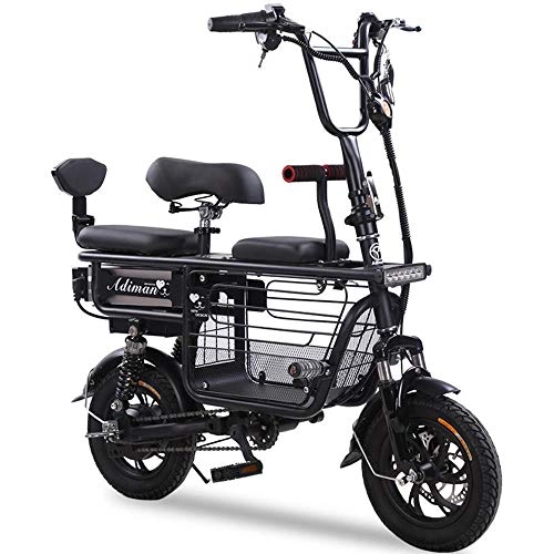 Vélos électriques : Vélo électrique Mini Pliant au Lithium Voiture électrique de Voyage Voiture électrique à Courte Distance de Travail pour Voyager Voiture électrique