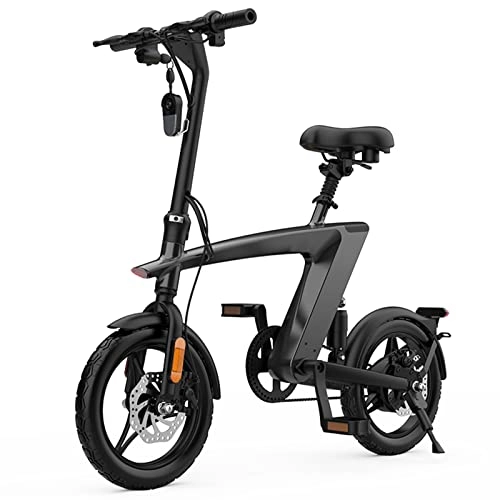 Vélos électriques : Vélo électrique Pliable Adulte Draisienne électrique 250W 10ah, Bicyclette de 14 Pouces, Bicyclette de Route légère