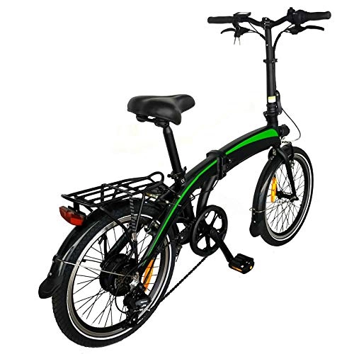Vélos électriques : Vélo électrique Pliable de 20 Pouces avec pédales, vélo électrique 250 W 36 V 7, 5 Ah, Vitesse maximale 25 km / h, vélo idéal pour Femmes et Personnes âgées (Charge Rapide et Livraison Rapide)