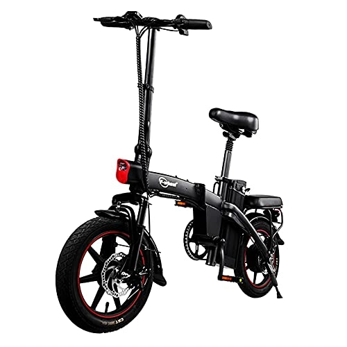 Vélos électriques : Vélo électrique pliable pour adultes 350 W 25 km / h Moteur 48 V Skran DYU A5
