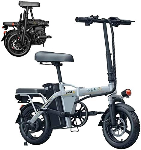 Vélos électriques : Vélo électrique Pliable, Vélo de neige électrique, léger 250W électrique de pédale de pédale pliable électrique à vélo électronique à vélo à l'eau imperméable et anti-poussière 48V 6ah-36ah Batterie a