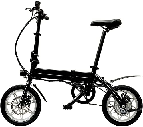 Vélos électriques : Vélo électrique pliant 14" pour adultes - Facile à plier, à transporter et à ranger - Noir