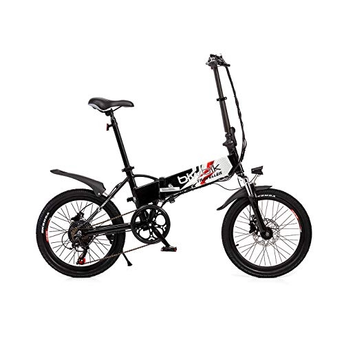 Vélos électriques : Vélo électrique Pliant Mod. Traveller (Noir Batterie 12AH)