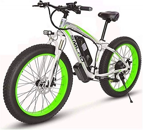 Vélos électriques : Vélo électrique Vélo de neige du désert 48V1000W Bicycle électrique.17.5Ah Batterie au lithium, pneu de 4, 0 pouces vélo de queue de pneu, homme adulte mâle batterie lithium de la batterie au lithium d
