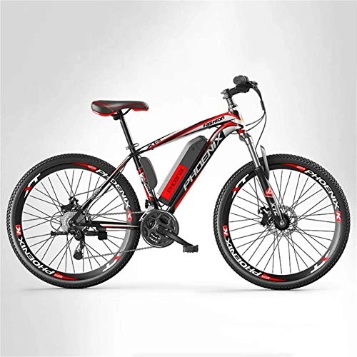 Vélos électriques : Vélo électrique, Vélo électrique de montagne for hommes adulte, vélos électriques 250W, 27 vélos hors route à vélo électrique, batterie au lithium 36V, roues de 26 pouces ( Color : A , Size : 10AH )