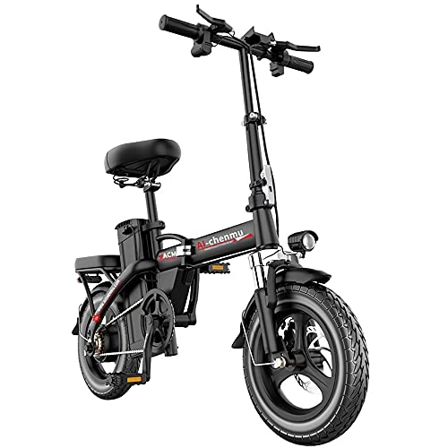 Vélos électriques : Vélo électrique vélo électrique vélo électrique vélo Pliant, Batterie 48V, vélo électrique Pliant 18 Pouces, Double vélo électrique Pliant