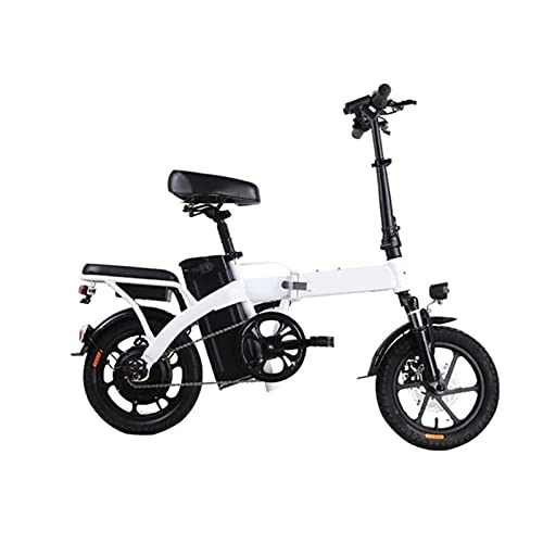 Vélos électriques : Vélo électrique Vélo électroniques à vélo électrique pour Adulte 12 LNCH 2000W 60V 45km / h Batterie Amovible par paritaire (Color : White, Size : A60KM-E20KM)