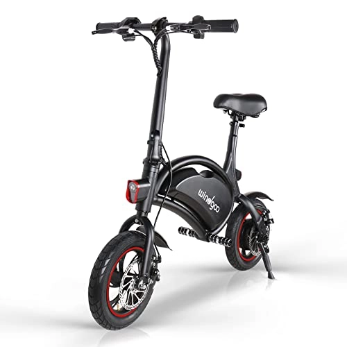 Vélos électriques : Vélo électrique Windgoo - Vélo électrique pliable avec double frein - 12" 36 V 6, 0 Ah - Pour adolescents et adultes