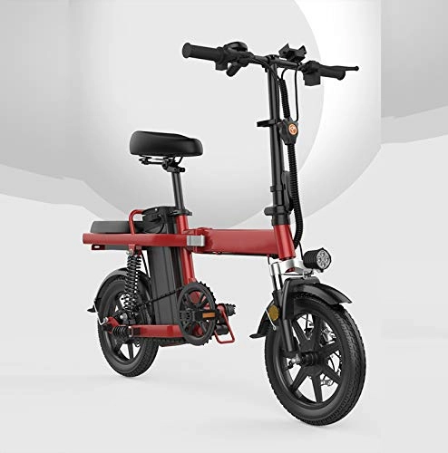 Vélos électriques : Vélo électrique Y&D avec Télécommande 20 '' Aluminium Pro Smart E-Bike Portable Pliant, Batterie Au Lithium 48V 10AH-25AH, avec Support De Téléphone à Affichage LCD, Port De Chargement USB 2.0