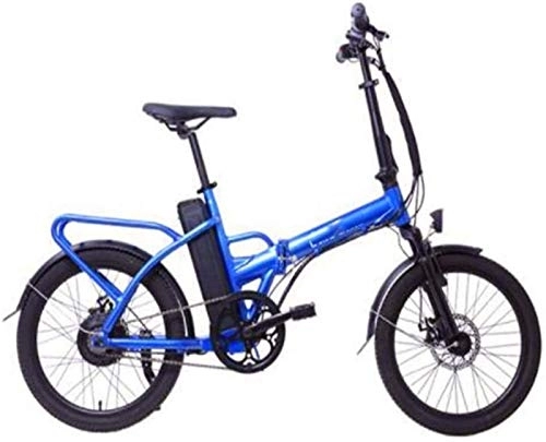 Vélos électriques : Vélo électrique électrique VTT 20 pouces Vélos électriques, 36V10.4A batterie amovible au lithium vélo pliant 250W Moteur Double Frein à disque City Bike Hommes Femmes pour les sentiers de la jungle,