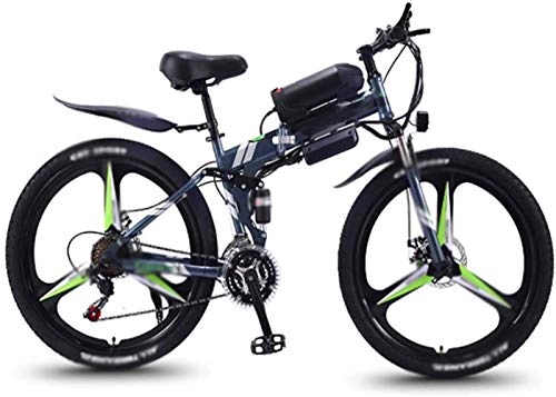 Vélos électriques : Vélo électrique électrique VTT 26 pouces Vélos pliants électriques, fourche amortisseur 350W neige de montagne Vélos Sports de plein air for adultes vélos pour les sentiers de la jungle, la neige, la