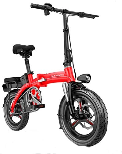 Vélos électriques : Vélo électrique électrique VTT Vélos électriques rapides for adultes portable facile à ranger, Commute E-vélo avec conversion de fréquence à grande vitesse du moteur, Ville de vélos Vitesse maximum 20