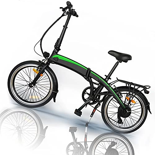 Vélos électriques : Vélos électriques 20", Batterie Lithium-ION 36V / 7.5Ah Amovible, Vélo électrique de Ville, Ecran LED à Multifonction, Capacité de Charge 120KG, Adulte Unisexe