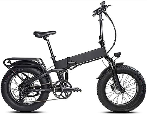 Vélos électriques : Vélos électriques, 20 pouces 500W pliant vélo électrique Régulateur de vitesse 48v 11.6ah brushless amovible Batterie au lithium 8 Vitesse de récupération d'énergie cinétique vélo for adulte Cycle Off