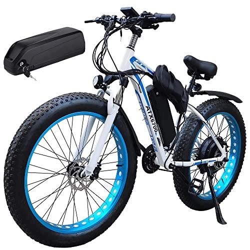 Vélos électriques : Vélos électriques for Adultes Vélo de Montagne électrique E-Bike 150 0w 48V Offroad Fat 26"4.0 Pneus E-Bike 48v 18ah Batterie aux ions Lithium MTB Le vélo de la saleté, for Les Voyages de Cyclisme en