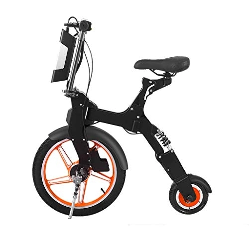 Vélos électriques : Vélos électriques Lxn Pliable Adulte, Batterie détachable de Scooter électrique Portable d'alliage d'aluminium de Batterie au Lithium de 36V 250W