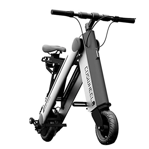 Vélos électriques : Vélos électriques Lxn Pliable, Trottinette pour Adulte Portable, Poids léger de la Plage de 21 milles 17, 5 kg-150 kg-36 V 250 W