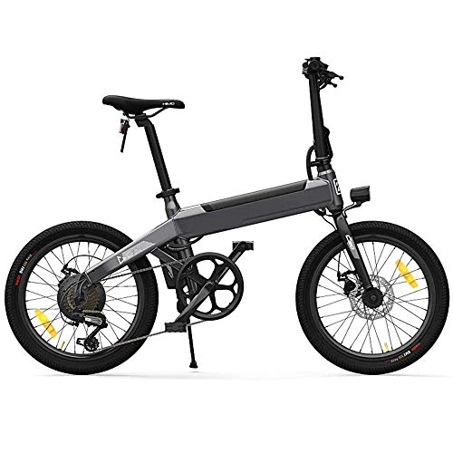 Vélos électriques : Vélos électriques pliants, 25 km / h Vélo 250 W Brushless Motor Guide, Capacité de Charge 100 kg, 80 kilomètres en continu, Convient pour la Conduite en extérieur