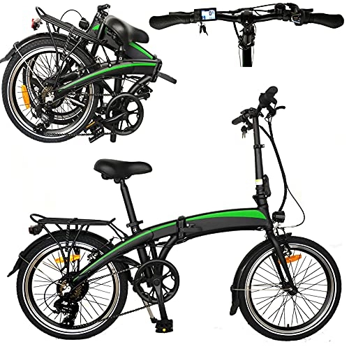 Vélos électriques : Vélos électriques Vélo de Montagne Vélo Pliant Adulte équipé d'une Batterie 36V / 7.5AH Écran LCD pour vélo de Ville électrique Vélo Unisexe