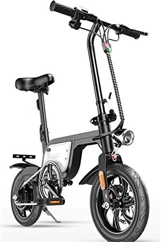 Vélos électriques : Vélos électriques, Vélo de montagne électrique 12 '' Vélo électrique 250W avec une batterie lithium-ionique amovible de 36V 10, 4Ah de 25 km / h freins à disque avant et arrière peuvent porter 120kg 3