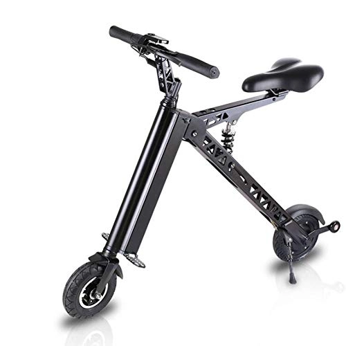Vélos électriques : W-BIKE Vélo électrique Pliable, vélo de Batterie au Lithium portatif à Double Absorption des Chocs, Pneu pneumatique, commutateur 3 Vitesses