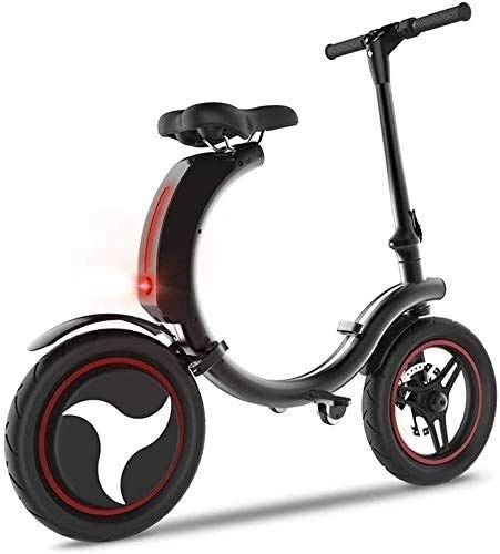 Vélos électriques : WANGCAI Les Hommes et WomenElectric vélo, léger et Pliant en Aluminium avec des pédales de vélo à Deux Roues Mini Pédale Voiture électrique Aller au Travail, à 30 km