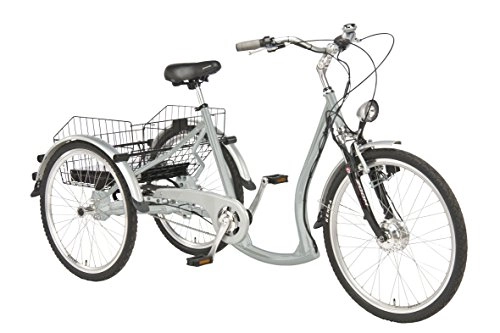 Vélos électriques : Wild Eagle Tricycle 26 / Produit de 24lectrique fabriqu en Allemagne B Argent