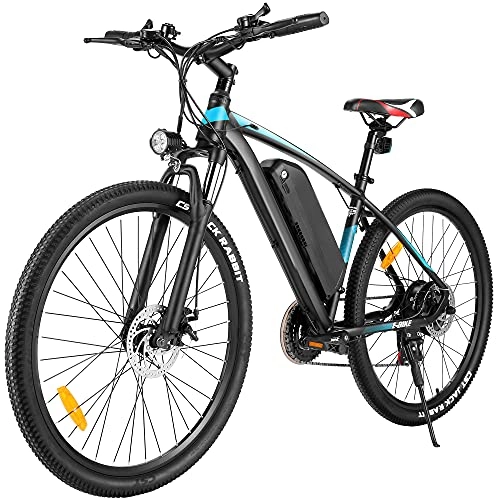 Vélos électriques : WINICE Vélo électrique 250W Vélo de Montagne électrique de 27.5 Pouces VTT Vélo électrique Homme Femme avec Batterie 10.4Ah et Vitesses 21