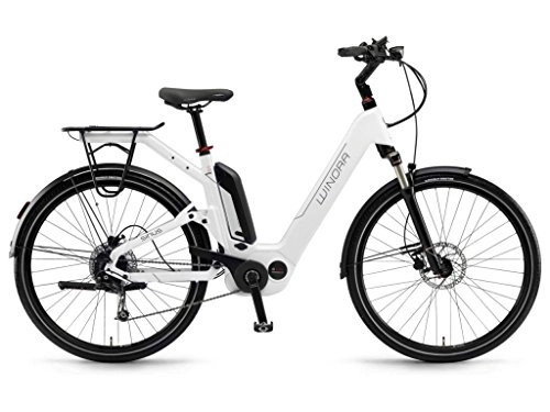 Vélos électriques : Winora E-Bike dyo 9einrohr 500Wh 28DE 9g Deore - Blanc - 50 cm