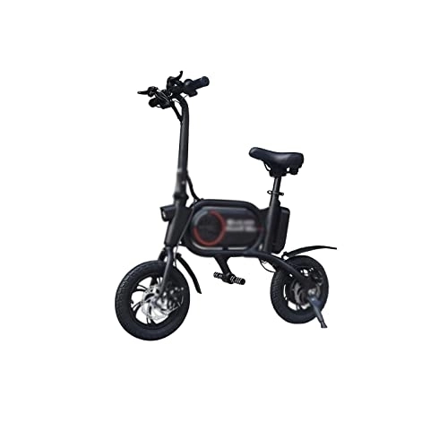 Vélos électriques : Wonzone ddzxc Vélo électrique pliable avec moteur à batterie pour vélo électrique 30, 5 cm Pneus de vélo adulte Ebike Cadre en alliage d'aluminium