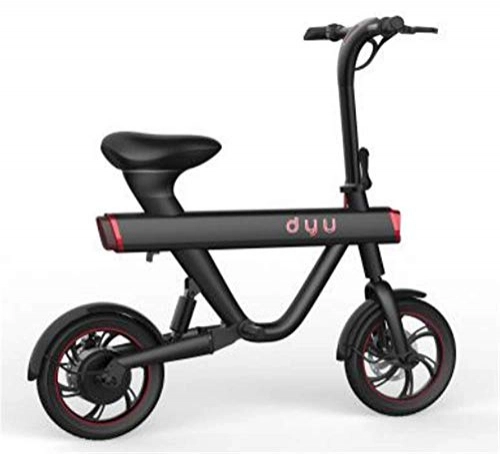 Vélos électriques : WQY Vélo Électrique Pur Pliable E-Bike avec des Pneus 12 Pouces Vélo Électrique