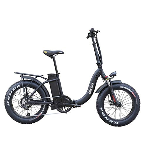 Vélos électriques : Wu's Vlo lectrique 20 Pouces Pliable, Batterie Lithium-ION Amovible, Freins Disque, cran LCD, 30KM / H, Practice 50-60KM, 6 Vitesses