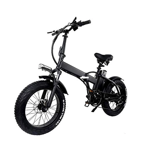 Vélos électriques : WXJWPZ Vélo électrique Pliant 500w Pliant Gros Vélo électrique à 2 Roues