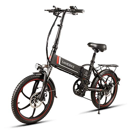 Vélos électriques : WY-CAR Pliable pour Vélo Électrique, Batterie Lithium-ION Grande Capacité [ Jusqu'à 40 Km / H ] Moteur sans Brosse Vélo Électrique Hybride LCD avec 7 Niveaux De Vitesse