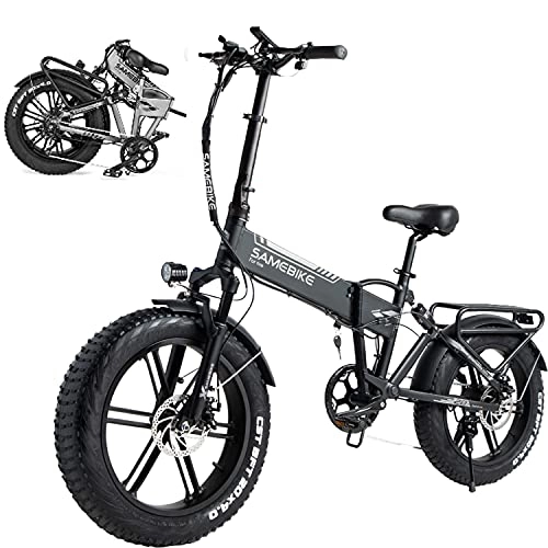 Vélos électriques : WZFANJIJ vélo électrique500W 48V 10.4AH Batterie au Lithium avec télécommande vélo électrique Pliant pour Adultes, Black