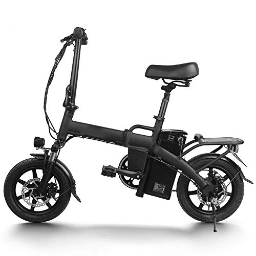 Vélos électriques : X Vlo Pliant lectrique Batterie au Lithium Adulte Hommes et Femmes Ultra lger Portable Mini Power Generation conducteur de la Batterie de Voyage 48V