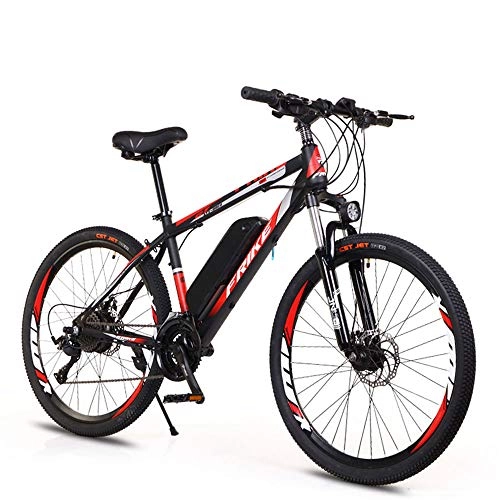Vélos électriques : XINGYANG 26 Pouces 21 Vitesses Lithium Battery électrique Vélo électrique (Rouge), Vélo pour Adultes, Vélo électrique, Vélo pour Hommes