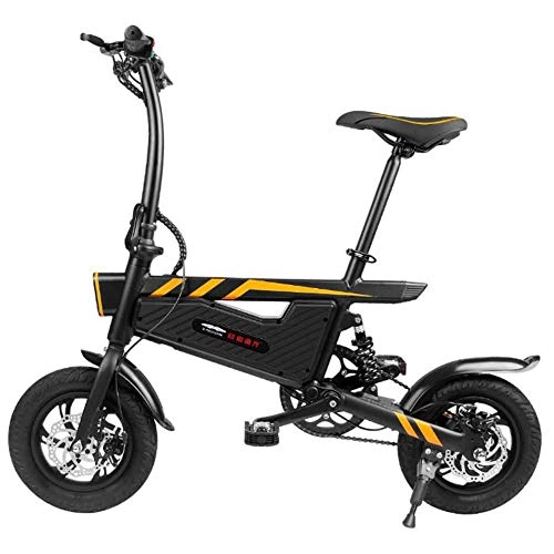 Vélos électriques : XUYIN Pliant Vlo lectrique, 16 Mini Vlo lectrique Charge Maximale 120KG Riding 45-50KM Batterie Au Lithium 6Ah
