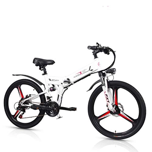 Vélos électriques : XXCY M70 26 'E-Bike Foding VTT lectrique Vlo 350W 8AH Batterie 21 Vitesses