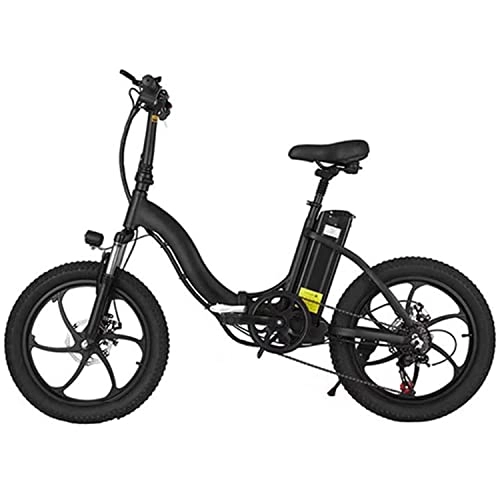 Vélos électriques : YAOLAN 20" Vélo Électrique Pliable, 350W VTT Électrique Homme Femme, Electric Bike en Montagne pour Adulte, 48V 10AH Batterie Amovible Professionnel 7 Vitesses E-Bike