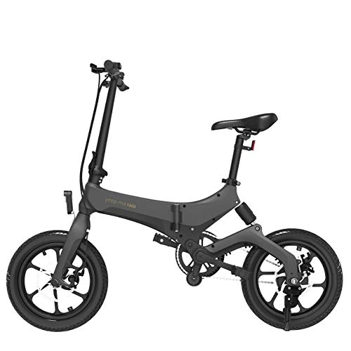 Vélos électriques : yeep.me 1600 vélo électrique 16'' Pliant Le Citadin Compact avec Suspension, Confortable, éligible à la Prime vélo