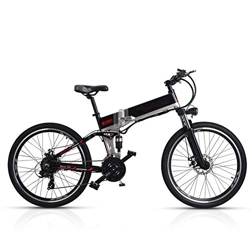 Vélos électriques : Ylight 26 Pouces Vélo Électrique avec Batterie Au Lithium Amovible (48V 500W), Puissant Moteur 21 Vitesses Vélo Électrique, 3 Modes De Travail VTT Électrique