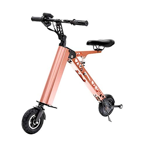 Vélos électriques : YLJYJ Vélo électrique Pliant, Batterie de Conduite de Petite génération, Voiture électrique à Deux Roues, Mini-pédale, Batterie de vélo Pliable Portable, (vélos d'exercice)