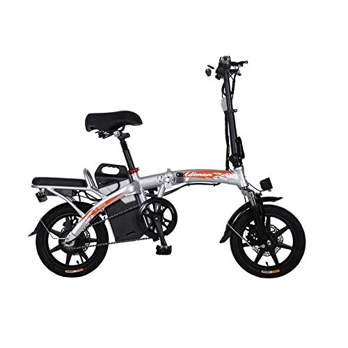 Vélos électriques : YuCar Vlo Pliant E-Bike Vlo lectrique Pliant de 12 Pouces Batterie lectrique au Lithium-ION 3 Vitesses 48V 25AH avec Moteur de 250 W (550 LB), C