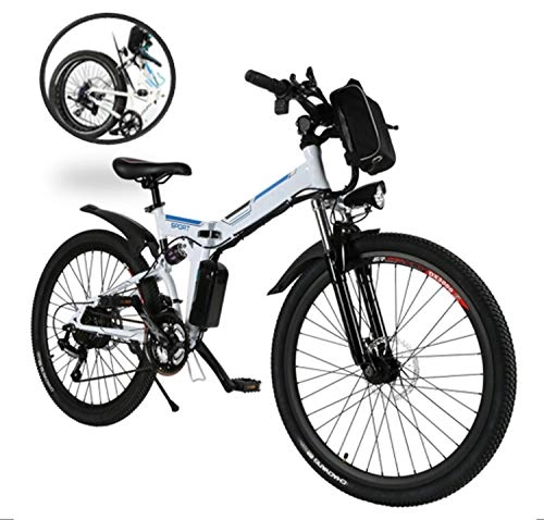 Vélos électriques : yukio Vélo Electrique Pliable Homme 26 Pouces Vélo de Montagne Electrique Pliant Adulte avec Batterie Li-ION 36V (EU Stock)