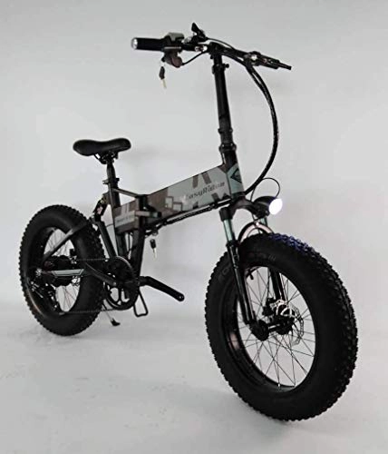 Vélos électriques : YZPFSD Adulte Hommes lectrique Pliant VTT, en Alliage d'aluminium de Neige E-Bikes, 36V 10Ah Batterie au Lithium pour, 7 Vitesse tudiant vlo lectrique, 20 Pouces Roues