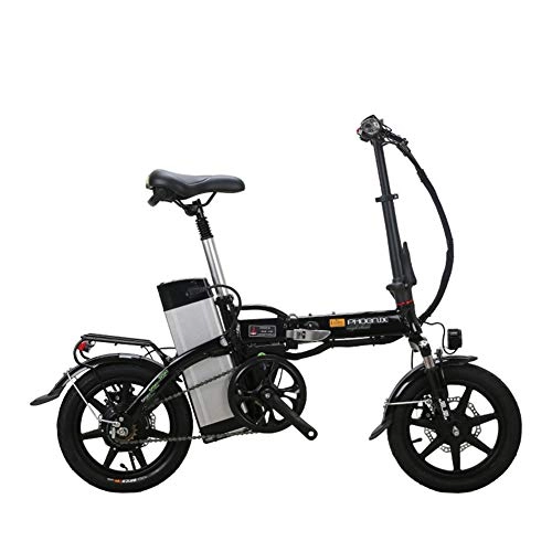 Vélos électriques : ZBB Vélos électriques avec Batterie au Lithium-ION Amovible de 48 V Roues Pliables de 12 Pouces Power Assist Portable Moteur Silencieux Vélo électrique pour Adulte Facile à Ranger E-Bike, 75to80KM