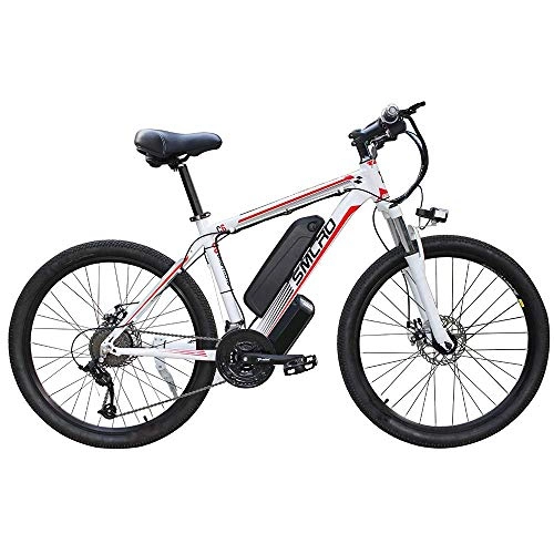 Vélos électriques : ZXL Batterie Lithium-Ion Amovible de Grande Capacité Pour Vélo de Montagne Électrique de 26 '' (48V 350W), Vélo Électrique 21 Vitesses, Trois Modes de Fonctionnement