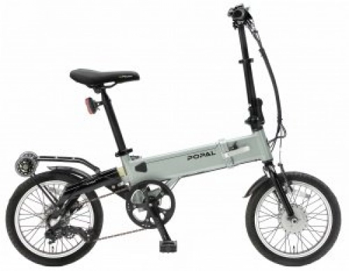 Vélos électriques : Électronique folt 4.0 de 16 pouces De 28 Cm Unisexe 3 G Roller Argent